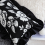 SOGA 2X 45cm Elegant Black & White Cushion Cover with Tassels-4