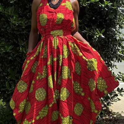 Crimson majesty harem style romper