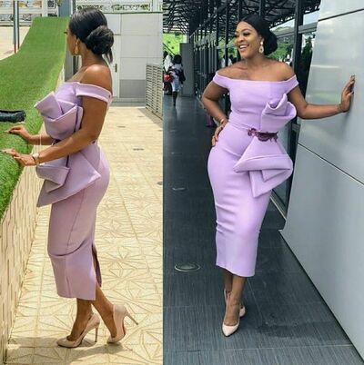 Simple Pink Sheath Tea-length Prom Dress Evening Formal Gown Sexy Birthday Party Gown