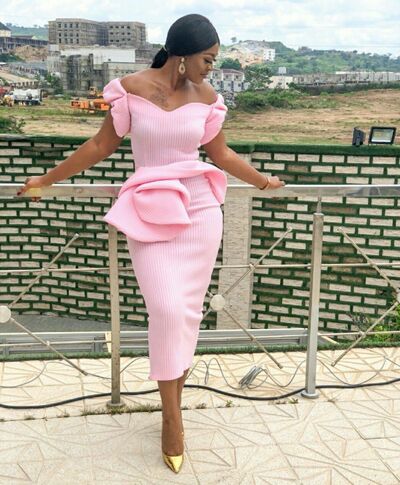 Pink Sheath Tea-length Prom Dress Evening Formal Gown Sexy Birthday Party Gown