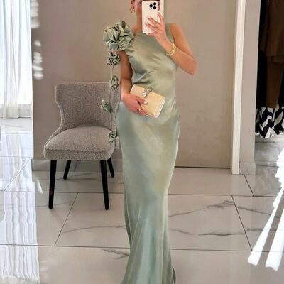 Sheath prom dress evening formal gown sexy birthday party gown - Thumbnail 2