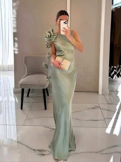 Sheath Prom Dress Evening Formal Gown Sexy Birthday Party Gown
