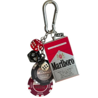 MARLBORO CASE & DICE KEYRING  - Thumbnail 3