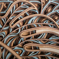 STEREOWOOD Auspicious Multi-Layer Wall Art, Stereoscopic 3D Decor - Thumbnail 7