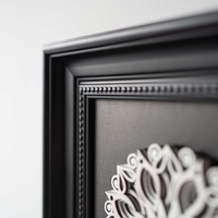 STEREOWOOD Mandala Wood Carving Art, Layered Geometric Wall Sculpture - Thumbnail 6