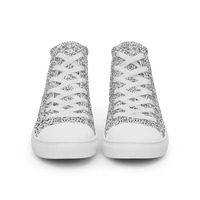 Faces Womens high top canvas shoes - Thumbnail 4