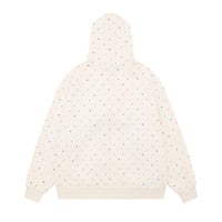 Sweet and youthful cartoon girl print hooded sweatshirt - Thumbnail 2