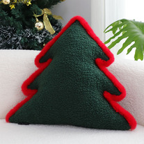 SOGA 2X 42x45cm Christmas Tree Figural Pillowcases