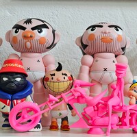 ArTToy by My own culture & Journey & Maizi Art "Road Warrior Judy Pink"  - Thumbnail 8