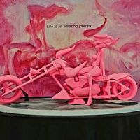 ArTToy by My own culture & Journey & Maizi Art "Road Warrior Judy Pink"  - Thumbnail 7