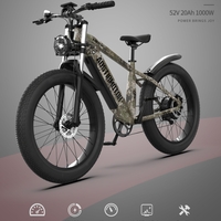 52V All-Terrain E-Bike  26x4.0 Fat Tire Electric Bike 20 AH Extended-Range Battery & Hydraulic Disc Brakes - Thumbnail 1