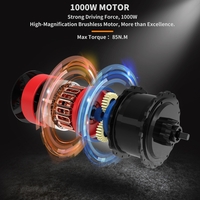 52V All-Terrain E-Bike  26x4.0 Fat Tire Electric Bike 20 AH Extended-Range Battery & Hydraulic Disc Brakes - Thumbnail 11