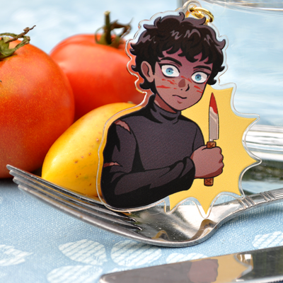 "kabru" acrylic charm