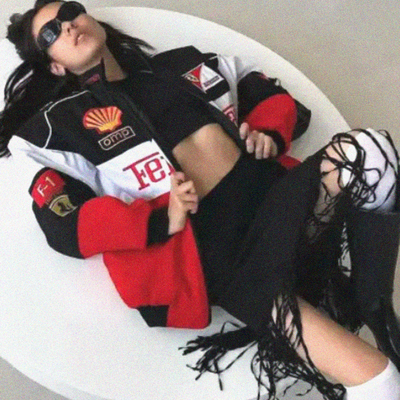 Vintage color block "ferrari" f1 jacket v2 - Thumbnail 1