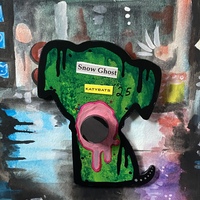 SNOW GHOST Magnet - Thumbnail 1