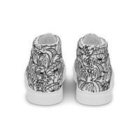 Mushrooms Womens high top canvas shoes - Thumbnail 1