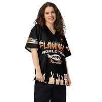 FLAMINGo Racing Jersey Black/Orange - Thumbnail 3
