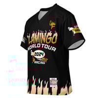 FLAMINGo Racing Jersey Black/Orange - Thumbnail 17