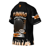FLAMINGo Racing Jersey Black/Orange - Thumbnail 18
