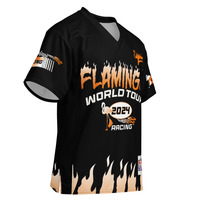 FLAMINGo Racing Jersey Black/Orange - Thumbnail 19
