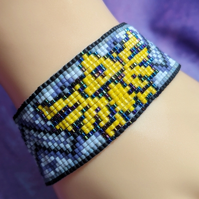 Pixel bracelet - ace (tri)force