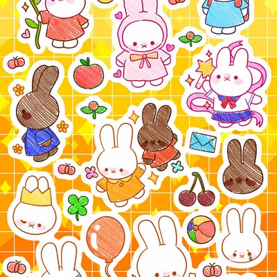 Miffy sticker sheet