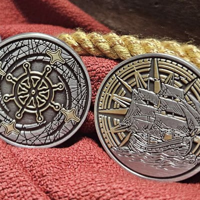 Northlight gold/silver coin