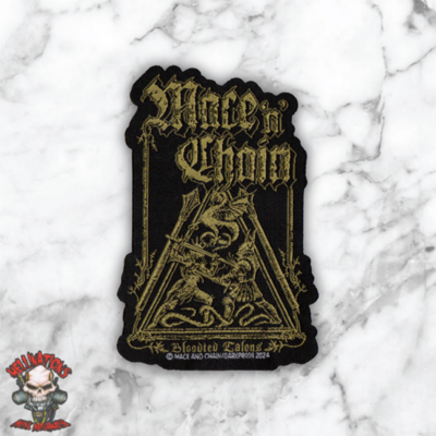 Mace 'n' chain official woven patches