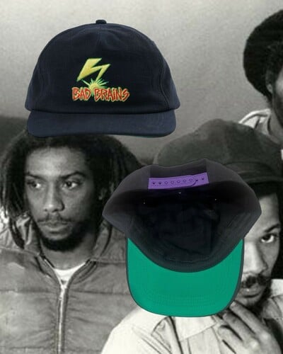 Bad brains hemp cotton hat
