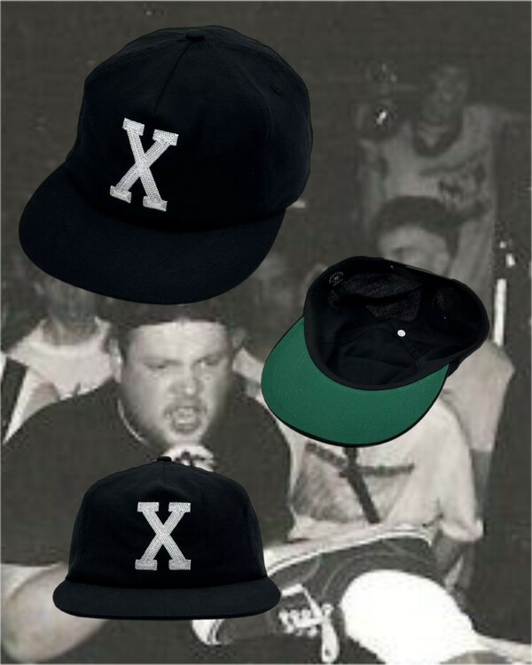 X BLACK HEMP COTTON HAT