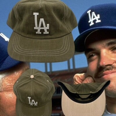 La green hemp cotton hat