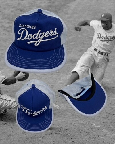 La baby blue hemp cotton hat