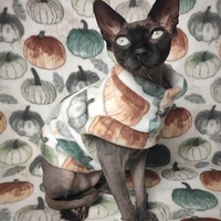 Pumpkins and Butterflies - Luxe Fleece - Thumbnail 1