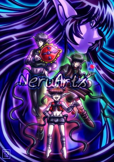 (6x8'') Tokyo Mew Mew Aliens Print