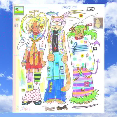 Polkadot symphony print