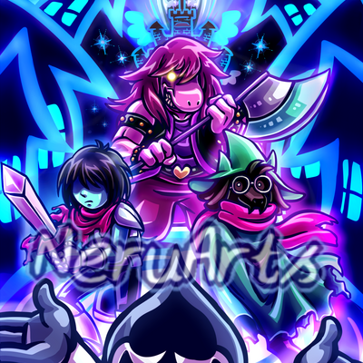 (6x8'') deltarune print