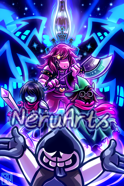 (6x8'') Deltarune Print