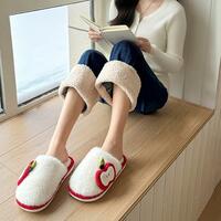 Sweet Apple Plush Slippers - Thumbnail 4