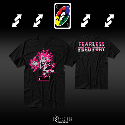 Reverse jokers series 1- fff pink
