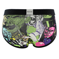 3PK multi-design Men's sexy underwear modal youth elephant tube physiological briefs L450 - Thumbnail 3