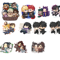 Misc Acrylic Keychains - Thumbnail 1