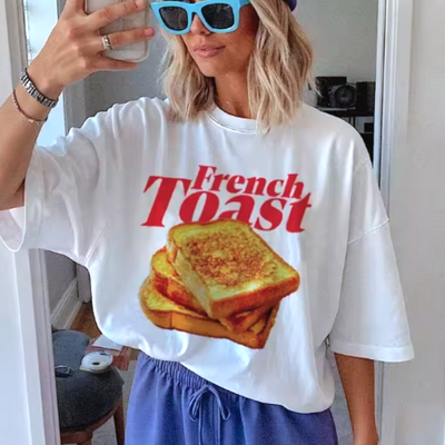 French toast tee