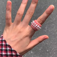 Free Shipping-BRACES TEETH RING - Thumbnail 1