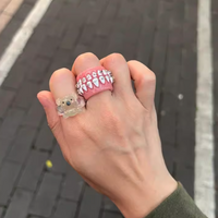 Free Shipping-BRACES TEETH RING - Thumbnail 2