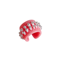 Free Shipping-BRACES TEETH RING - Thumbnail 3