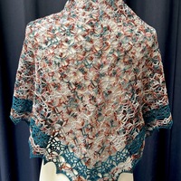 From the Ashes Shawl: Sky over Pumpkins - Thumbnail 1