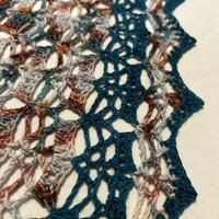 From the Ashes Shawl: Sky over Pumpkins - Thumbnail 4