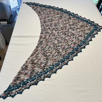 From the Ashes Shawl: Sky over Pumpkins - Thumbnail 5