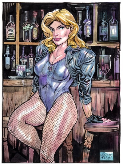 Black Canary Bar Room