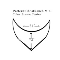 Ghost Ranch Shawlette #5, Various Browns - Thumbnail 5